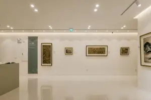 동양화 전시를 위한 화이트 큐브 갤러리